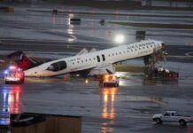 New York’ta facia: Air Canada uçağı itfaiye aracıyla çarpıştı, iki pilot öldü