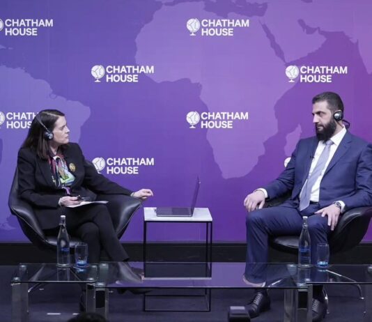 Şara, Chatham House’da konuştu: “Suriye’de geçiş süreci seçimlere giden yolu açacak, Meclis önümüzdeki ay toplanacak”
