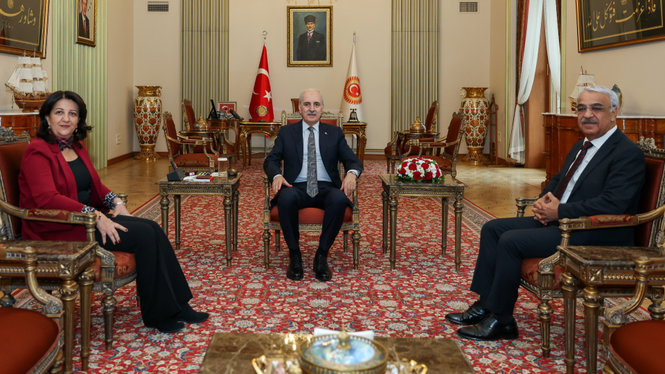 DEM İmralı Heyeti Kurtulmuş’la görüştü