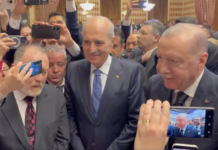 Erdoğan, “süreçte yasal düzenleme” sorusunu Bakırhan’a dönerek cevapladı: “Durmak yok, aynen devam”