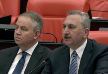 “Çözüm süreci yasası Meclis’e geliyor” mesajı veren konuşma