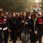 Figen Yüksekdağ ağabeyinin cenazesine katıldı