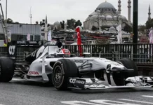 Formula 1 İstanbul’a dönüyor. Galataport-Dolmabahçe sürüşü bugün