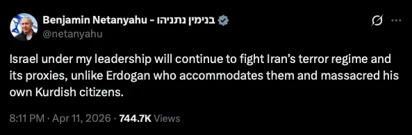 Netanyahu’dan Erdoğan’lı tuhaf İran mesajı