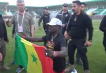 Sarı-kırmızı-yeşil alarmı: Amedsporlu Diagne’nin Senegal bayrağına polis müdahale etmiş!