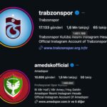 Amedspor, Trabzonspor’u Instagram’da geçti