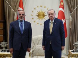 DEM Partili Sırrı Sakık, Beştepe’de Erdoğan’la görüştü