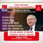 Kılıçdaroğlu İstanbul programını iptal etti. Gerekçe: Aşura gününü siyasi polemiklere malzeme yapmamak