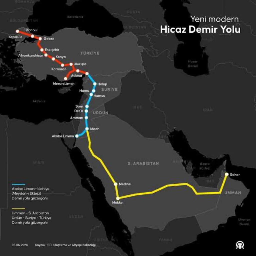 Hürmüz’ün alternatifi Hicaz Demiryolu: Türkiye ile Suudi Ara