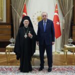  Fener Rum Patriği Bartholomeos, Erdoğan’la görüştü