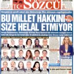 Sözcü, manşetten Avrupa Parlamentosu ile AKPM’yi birbirine karıştırdı
