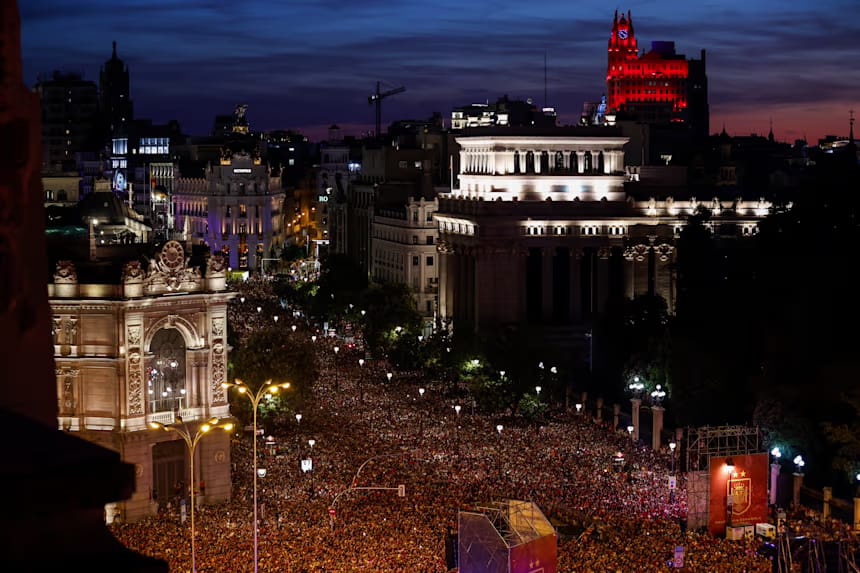 FIFA Dünya Kupası 2026: İspanya'nın Madrid'deki kutlamaları