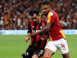 Galatasaray evinde 1 puana razı oldu! 4 gollü maç nefes kesti