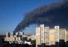 Kiev’deki mühimmat deposu vuruldu: Çevredeki binalarda en az 37 ölü var