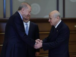 Cumhurbaşkanı Erdoğan, Bahçeli ile görüştü