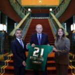 Amedspor Külliye’de: Erdoğan’a Amedspor forması
