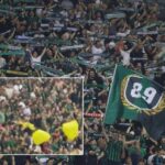 Kocaelispor-Amedspor maçında ‘sarı torba’ açanlara gözaltı