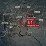 Şanlıurfa’da 5,4 büyüklüğünde deprem