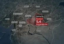 Şanlıurfa’da 5,4 büyüklüğünde deprem