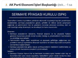 AK Parti, SPK’ya görev ve yetkilerini hatırlattı: Savcılığa suç duyurusunda bulunsbilirsin