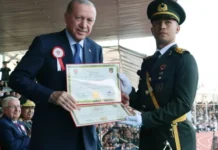İmam hatip lisesi mezunu, harp okulu birincisi oldu