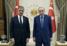 Erdoğan, İzmir Büyükşehir Belediye Başkanı Cemil Tugay’ı Beştepe’de kabul etti