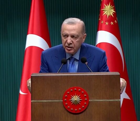 Erdoğan: “Her kim milletin mülküne el uzatırsa karşısında bizi bulur”