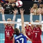 A Milli Kadın Voleybol Takımı, Avrupa Şampiyonasında çeyrek finale yükseldi