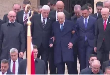 Anıtkabir’de buzlar eridi: Dervişoğlu, Bahçeli’nin koluna girdi