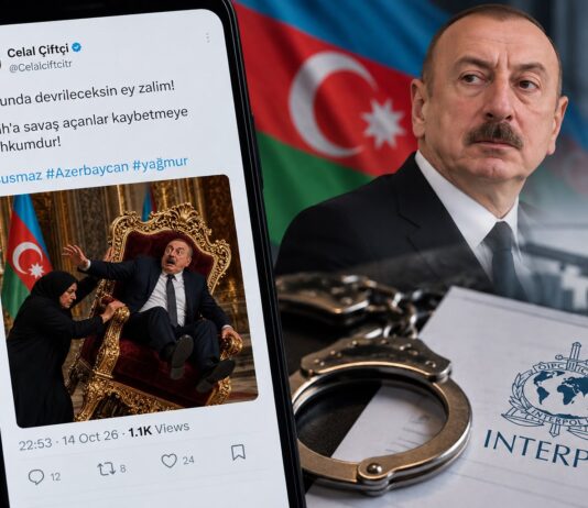 Azerbaycan, İlham Aliyev için “Sonunda devrileceksin ey zalim” tweeti atan Şanlıurfalı gazeteci için uluslararası yakalama kararı çıkardı