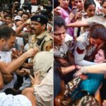 Hindistan’da Gandhi ailesi barikatlarda: Rahul gözaltında, Priyanka polis kampının kapısına tırmandı