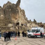 Kapadokya’da peribacası çöktü: 2 kişi hayatını kaybetti