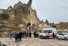 Kapadokya’da peribacası çöktü: 3 kişi hayatını kaybetti